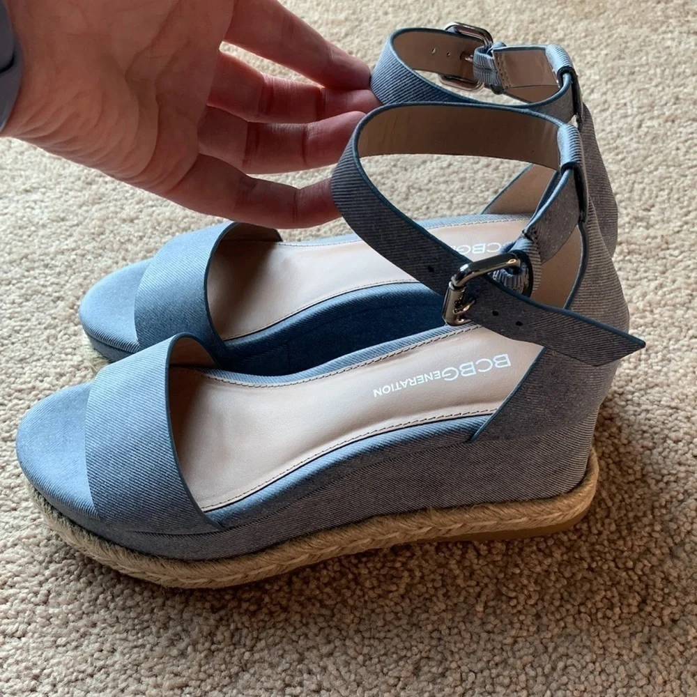 BCBGeneration Addie Espadrille platform sandals